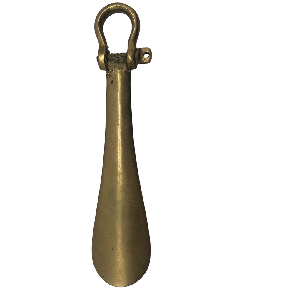Vintage Brass Shoehorn 7.75" Paperweight Decor‎